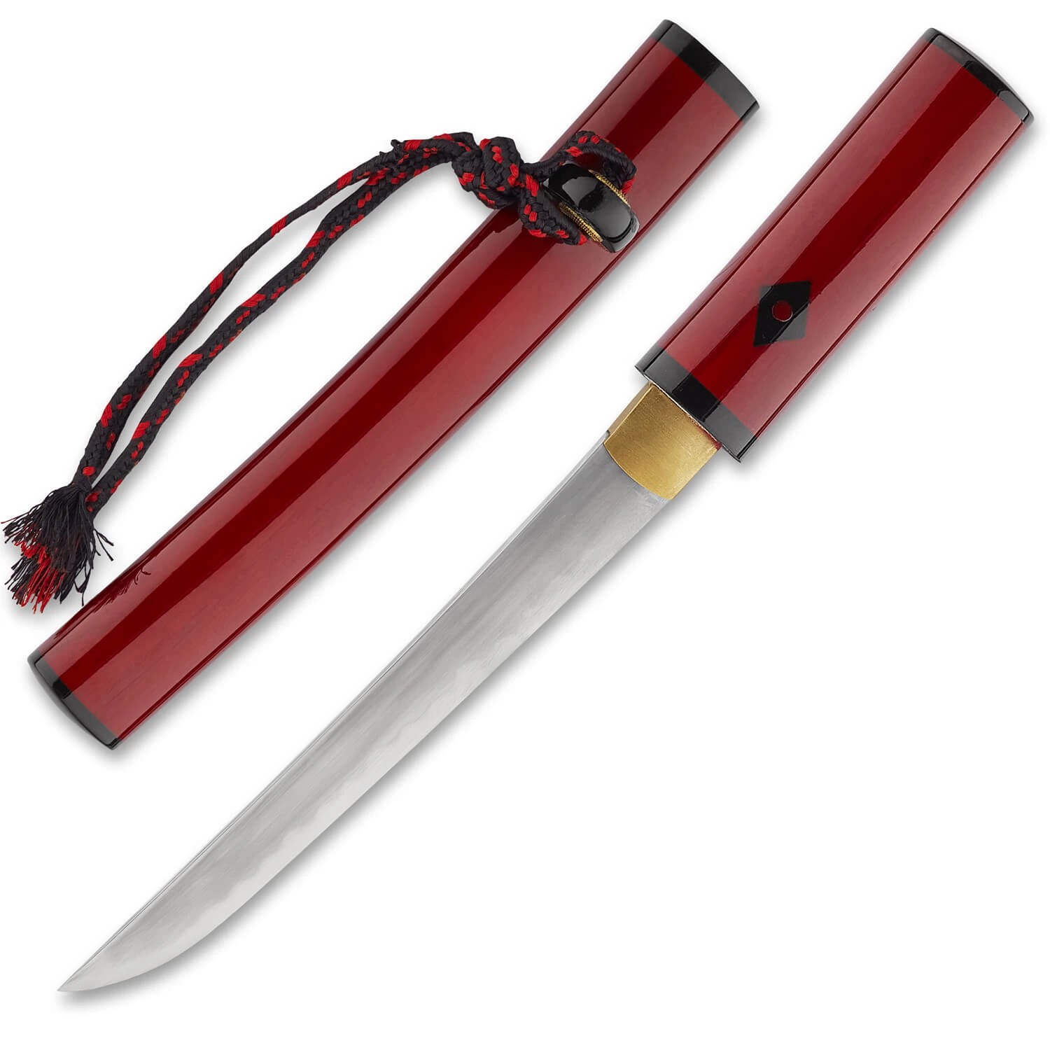 foto Kawashima Dekorativn� replika tanto Omanko shira saya, p�ekl�dan� ocel AISI 1045